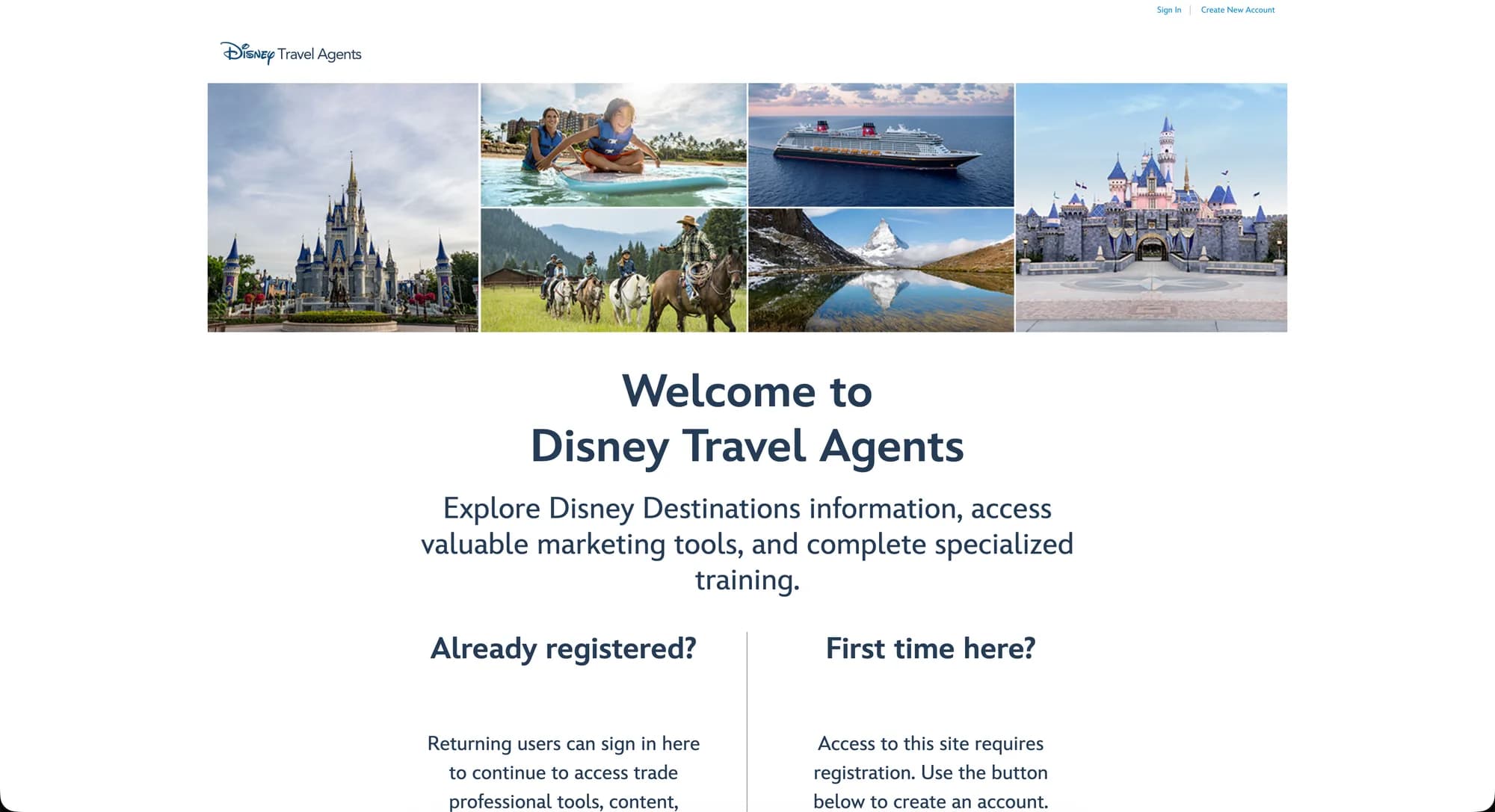 Disney Travel Agents screenshot